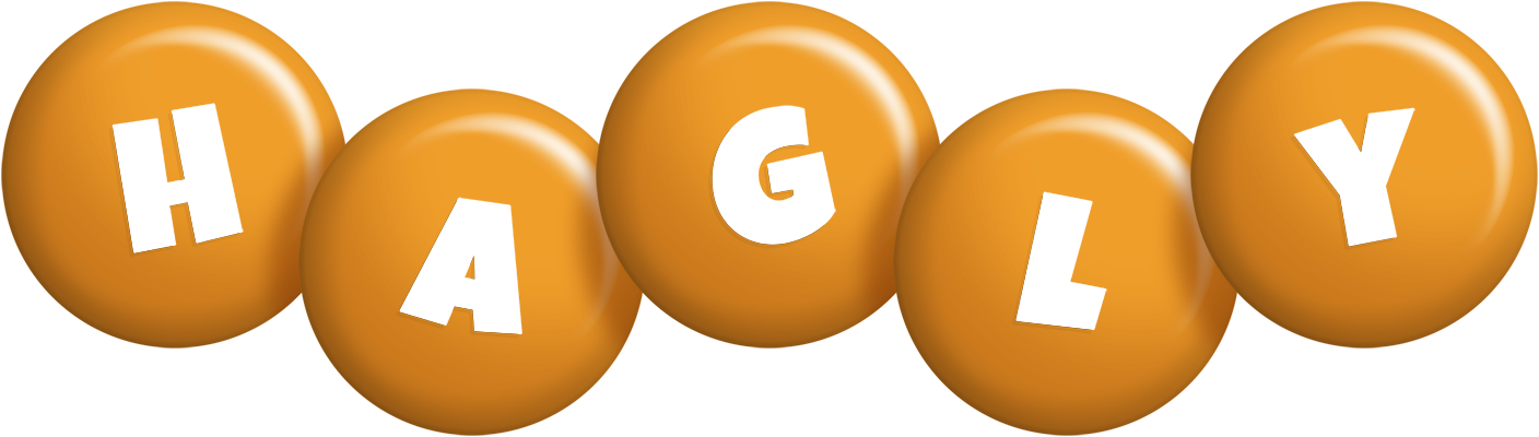 Hagly candy-orange logo