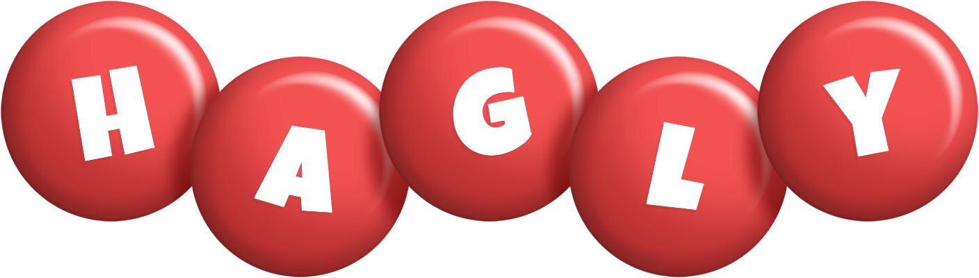 Hagly candy-red logo