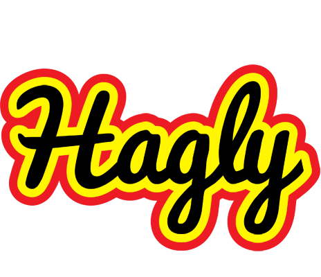 Hagly flaming logo