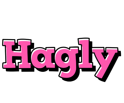 Hagly girlish logo