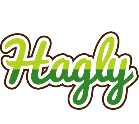 Hagly golfing logo