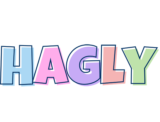 Hagly pastel logo
