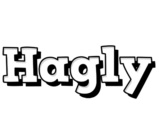 Hagly snowing logo