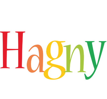 Hagny birthday logo