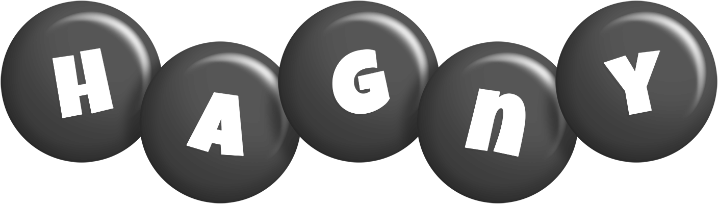 Hagny candy-black logo