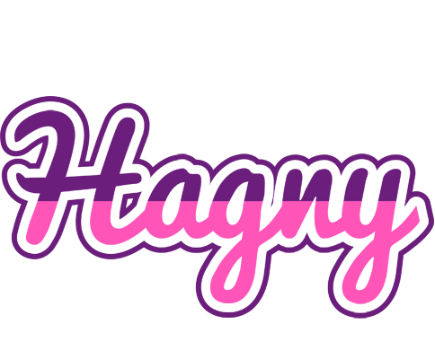Hagny cheerful logo