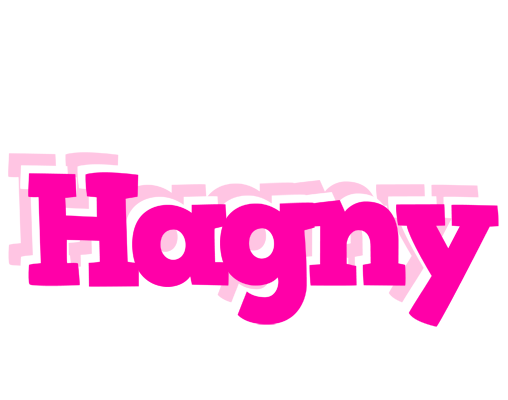 Hagny dancing logo
