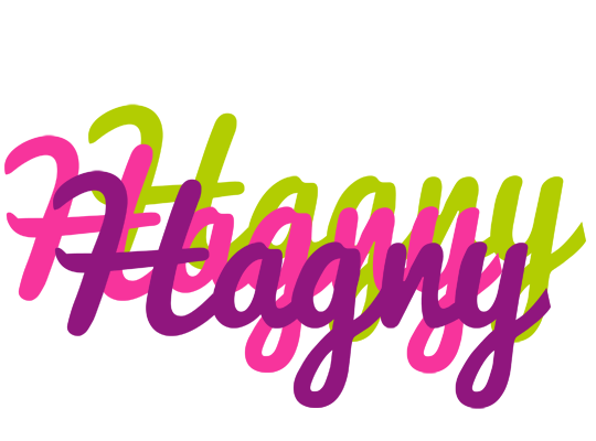 Hagny flowers logo