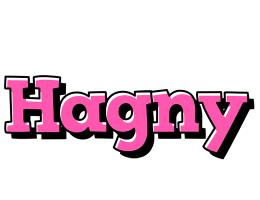 Hagny girlish logo