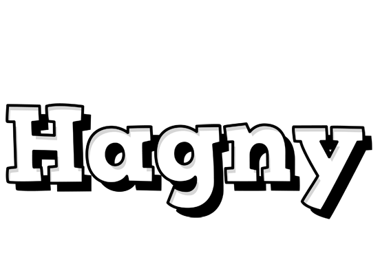 Hagny snowing logo