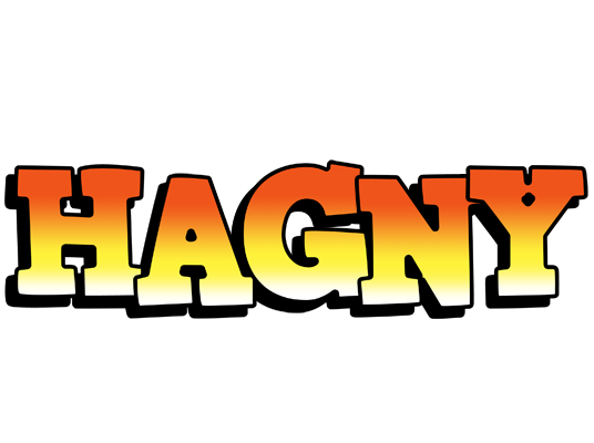 Hagny sunset logo