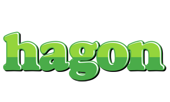 Hagon apple logo