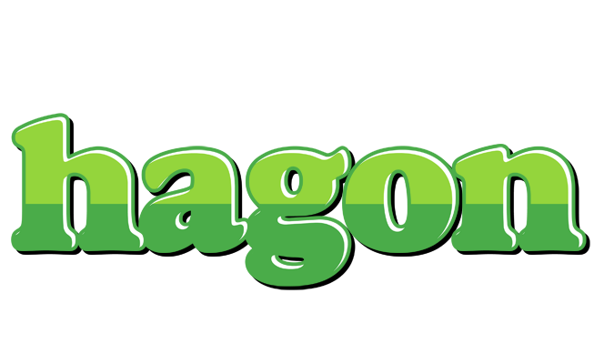 Hagon apple logo
