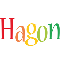 Hagon birthday logo