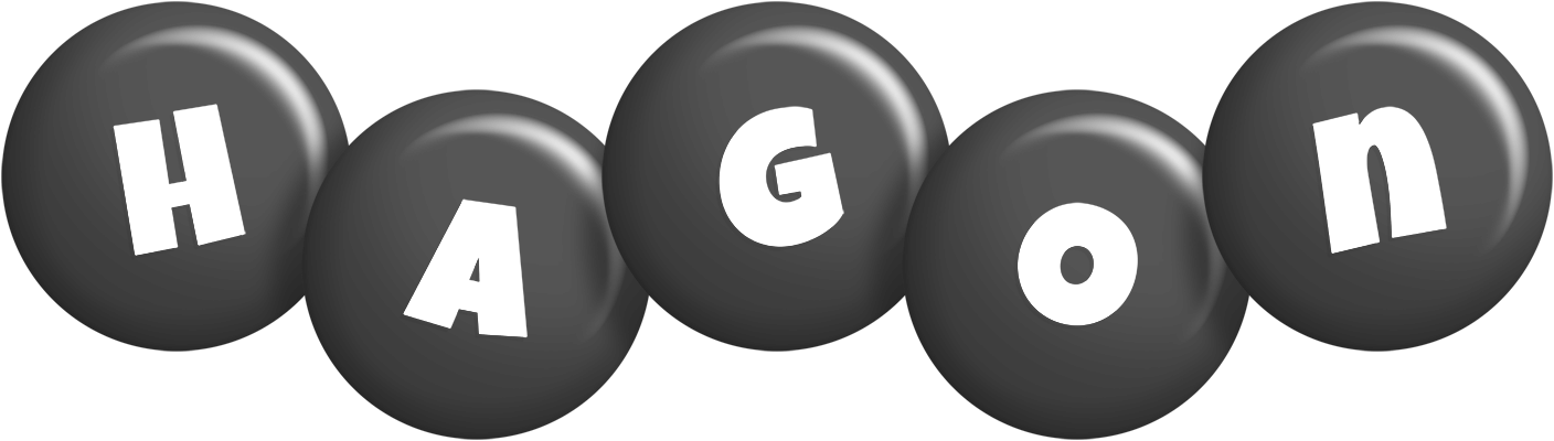 Hagon candy-black logo