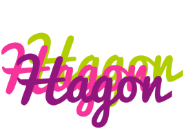 Hagon flowers logo