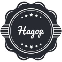 Hagop badge logo