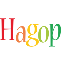 Hagop birthday logo