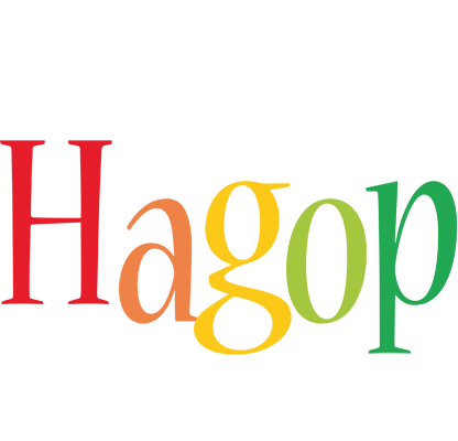 Hagop birthday logo
