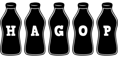 Hagop bottle logo