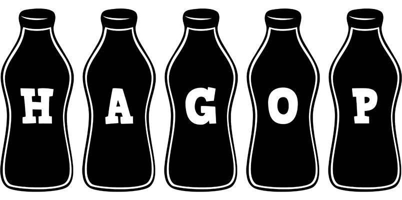 Hagop bottle logo