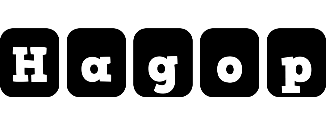 Hagop box logo