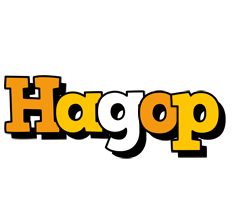 Hagop cartoon logo