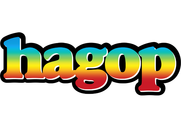 Hagop color logo