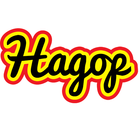 Hagop flaming logo