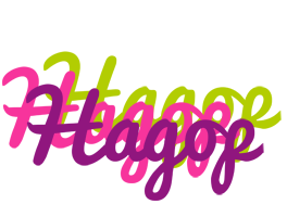 Hagop flowers logo