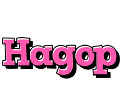 Hagop girlish logo