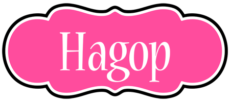 Hagop invitation logo