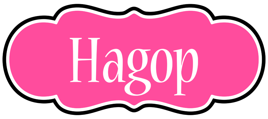 Hagop invitation logo