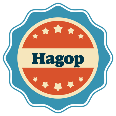 Hagop labels logo
