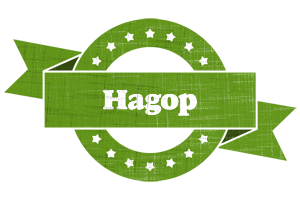 Hagop natural logo