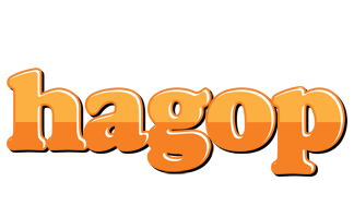 Hagop orange logo