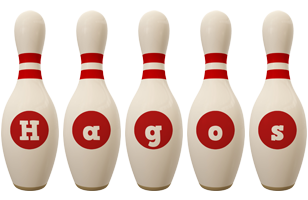 Hagos bowling-pin logo