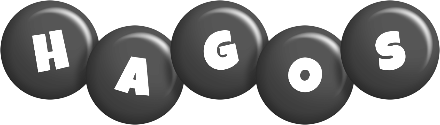 Hagos candy-black logo