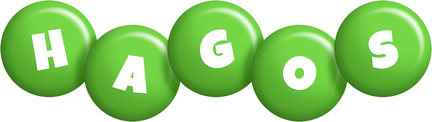 Hagos candy-green logo