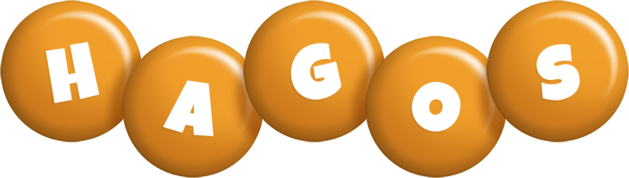 Hagos candy-orange logo