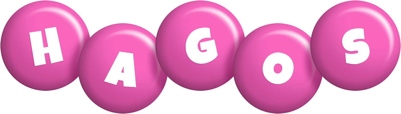 Hagos candy-pink logo