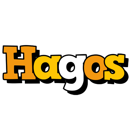 Hagos cartoon logo