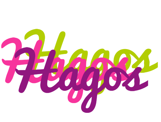 Hagos flowers logo