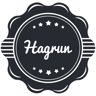 Hagrun badge logo
