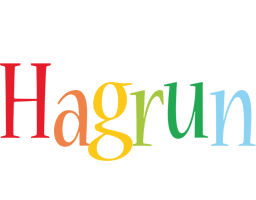 Hagrun birthday logo