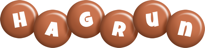 Hagrun candy-brown logo