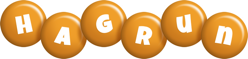 Hagrun candy-orange logo