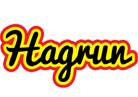 Hagrun flaming logo