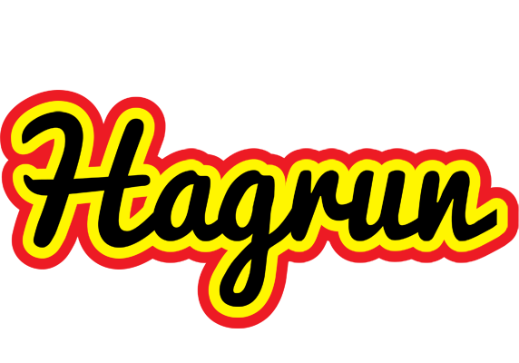 Hagrun flaming logo