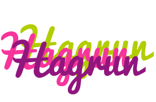 Hagrun flowers logo